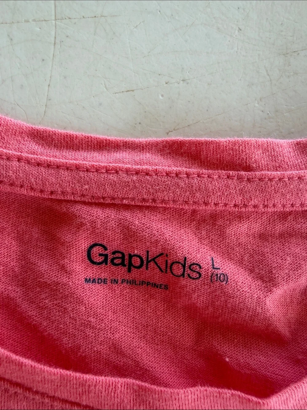 NWT GAPKIDS Pink Long-Sleeve Graphic Tee with Doodle Prints